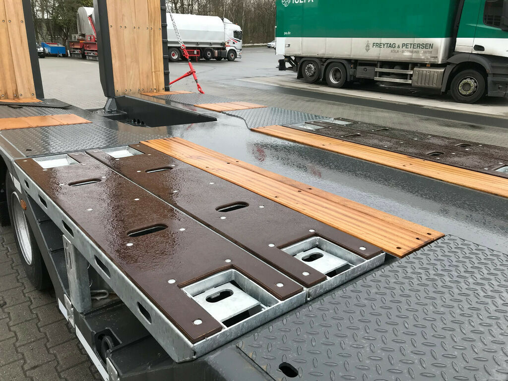 New Low loader semi-trailer Faymonville 4-(2+2)-Achs-Tele-Semi m. Radmulden u. Rampen: picture 9
