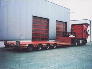 Low loader semi-trailer for transportation of heavy machinery Faymonville 4-Achs-Satteltieflader - Niedrigbauweise: picture 1