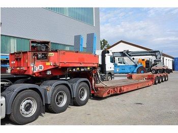 Low loader semi-trailer for transportation of heavy machinery Faymonville STBZ 4VA: picture 1