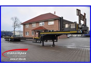 Low loader semi-trailer for transportation of heavy machinery Faymonville STN-4A, 58 tkg., Lift / Tele, teleskopierbar, Tw: picture 1