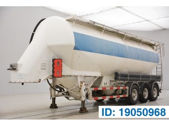 Tanker semi-trailer Feldbinder Cement bulk: picture 1