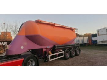 Tanker semi-trailer for transportation of silos Feldbinder ETU 35.3 Zementsilo: picture 1