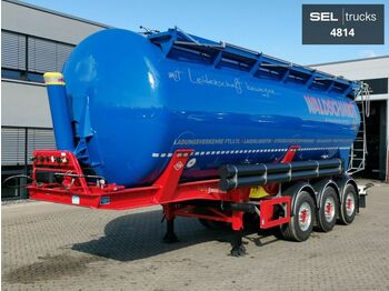 Silo semi-trailer for transportation of silos Feldbinder KIP 40.3/Kippsilo/40.000 l/Alu-Felgen/Liftachse: picture 1