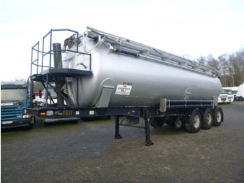 Tanker semi-trailer for transportation of food Feldbinder Powder / sugar tank alu 41 m3 (tipping): picture 1
