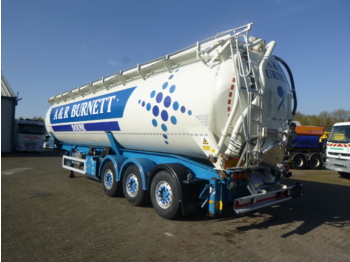 Tanker semi-trailer for transportation of flour Feldbinder Powder tank alu 60 m3 / Compressor diesel engine.: picture 3