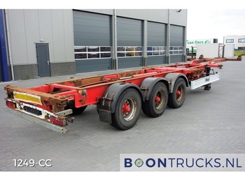 Container transporter/ Swap body semi-trailer Fliegl SDS400C | 20-30-40-45ft HC CONTAINERCHASSIS: picture 1