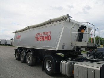 Tipper semi-trailer Fliegl Thermo Mulde 25 cbm, Liftachse: picture 1