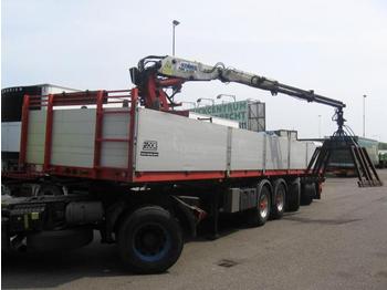  Floor Baustoff 4 Achs, lenkbar - Semi-trailer