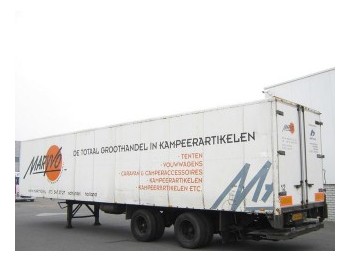 Closed box semi-trailer Floor Stuuras Ondervouwklep FLO-9-182: picture 1