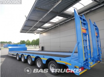 New Low loader semi-trailer GURLESENYIL Liftachse 2x Lenkachse Hydro-Rampen GLY5: picture 1