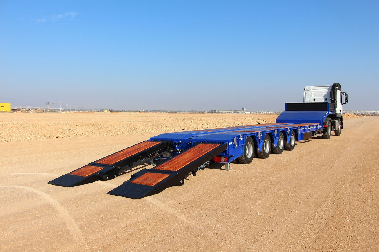 New Low loader semi-trailer GVN Trailer 4 AXLE LOWBED: picture 7