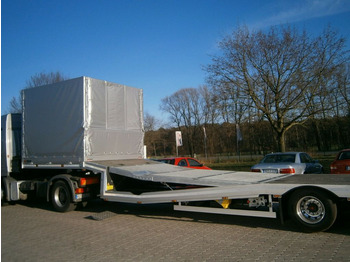 New Low loader semi-trailer Gabelstaplertransporter Tiefbett Rampen: picture 3