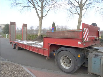 Low loader semi-trailer for transportation of heavy machinery Gheysen en Verpoort PE82: picture 1