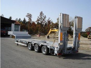 Low loader semi-trailer for transportation of heavy machinery Goldhofer STN L3 39/80 Bau: picture 1