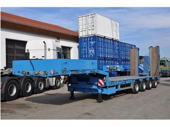 Low loader semi-trailer for transportation of heavy machinery Goldhofer STZ L4 44/80 A: picture 1