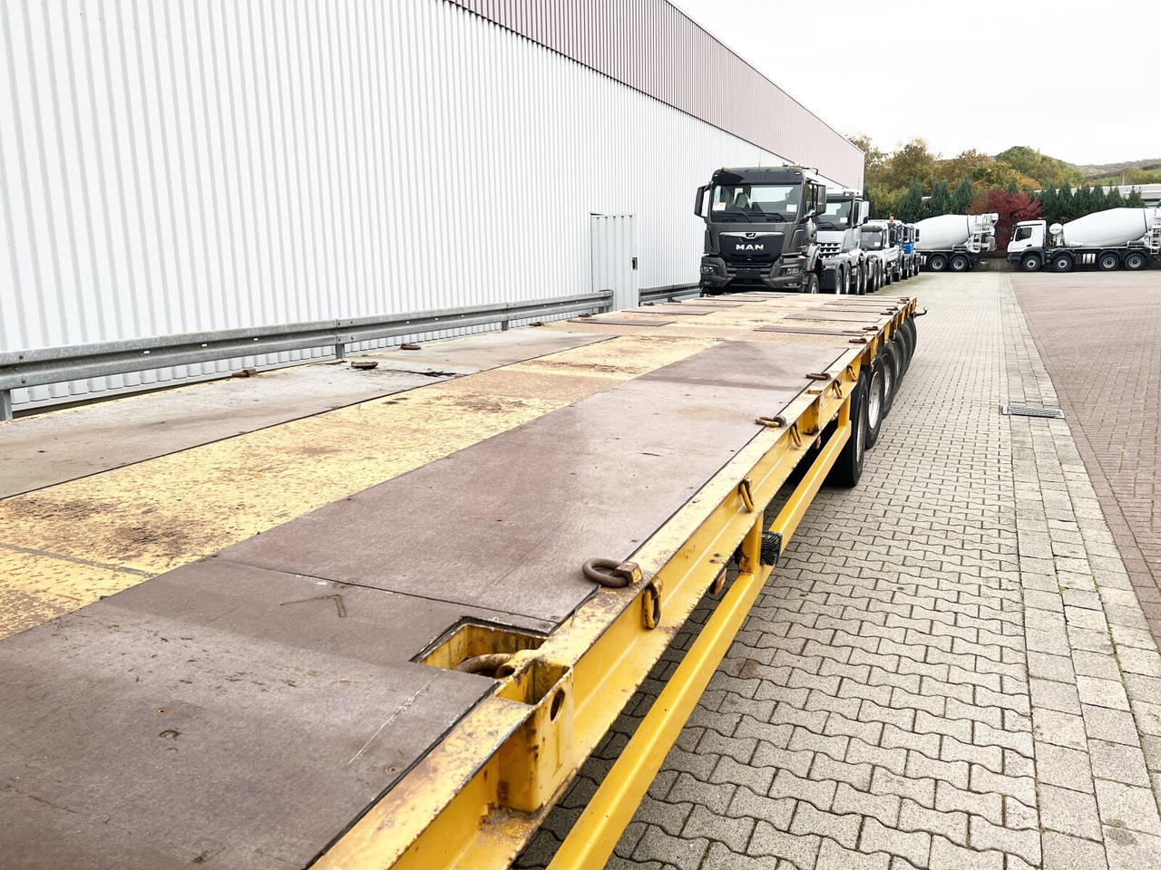 Low loader semi-trailer for transportation of heavy machinery Goldhofer STZ-L6-62/80 STZ-L6-62/80, 5x Lenkachse: picture 4