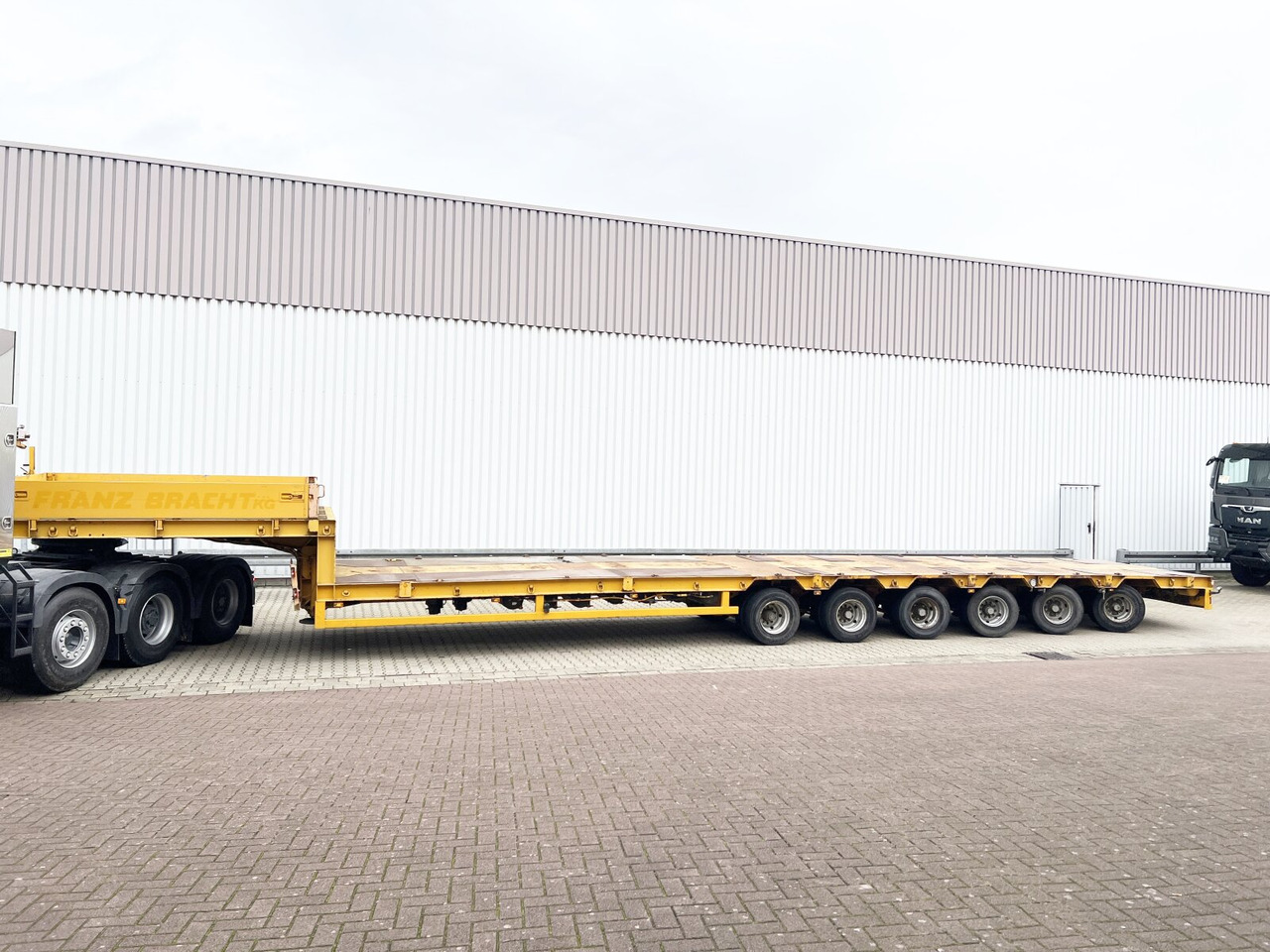 Low loader semi-trailer for transportation of heavy machinery Goldhofer STZ-L6-62/80 STZ-L6-62/80, 5x Lenkachse: picture 9