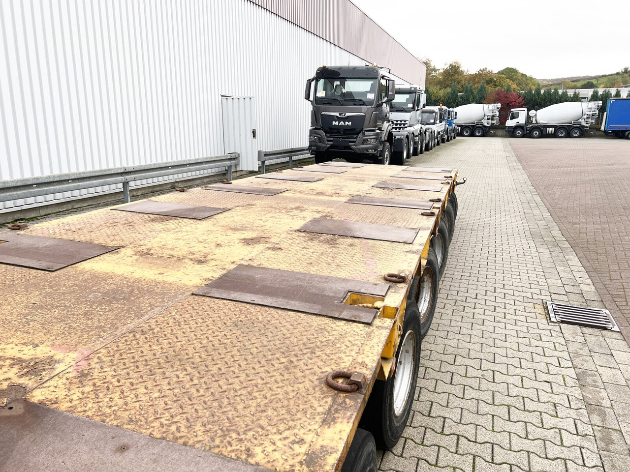 Low loader semi-trailer for transportation of heavy machinery Goldhofer STZ-L6-62/80 STZ-L6-62/80, 5x Lenkachse: picture 6