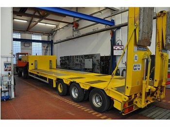 Low loader semi-trailer for transportation of heavy machinery Goldhofer STZ L 3 36/80: picture 1