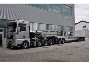 Low loader semi-trailer for transportation of heavy machinery Goldhofer STZ VH 6 XLE: picture 1