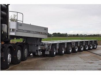 Low loader semi-trailer for transportation of heavy machinery Goldhofer STZ VH 8 THP/ET: picture 1