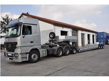 Low loader semi-trailer for transportation of heavy machinery Goldhofer STZ VL 3 35/80 A: picture 1