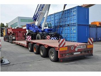 Low loader semi-trailer for transportation of heavy machinery Goldhofer STZ VL 4 35/80, Dolly SX2 39/80: picture 1