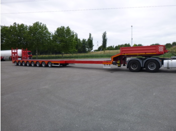 New Low loader semi-trailer Gurlesenyil 8-axle semi-lowbed trailer 115 t / 5 steering axles: picture 1