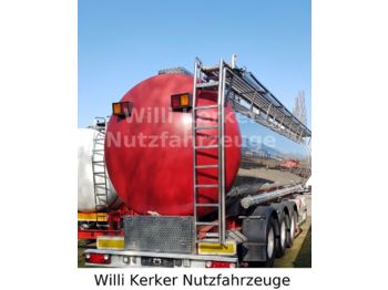 Tanker semi-trailer HLW Lebensmittelauflieger 3Ka 34 m³  7492: picture 1