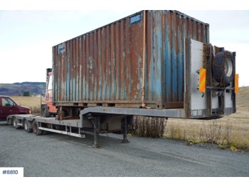 Low loader semi-trailer HRD jumbosemi trailer: picture 1
