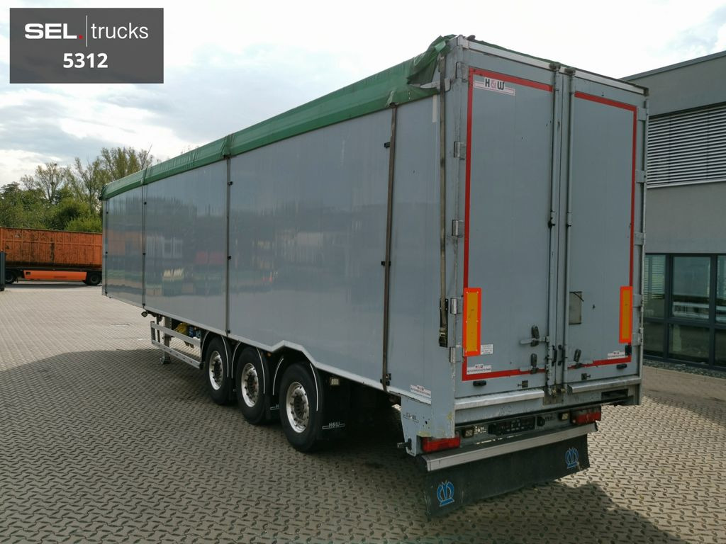 Walking floor semi-trailer H&W HWDLSS38 / Alu-Felgen / Lenkachse Liftachse: picture 8