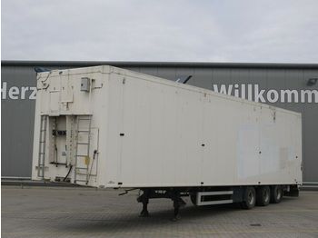 Walking floor semi-trailer H & W WDK SS38 Auflieger Schubboden, Rollplane: picture 1