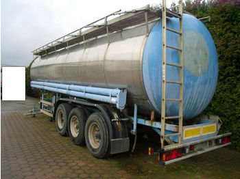 Tanker semi-trailer Hendricks VA Tanksattel + Alufelgen + Blatt gefedert 29 lt: picture 1
