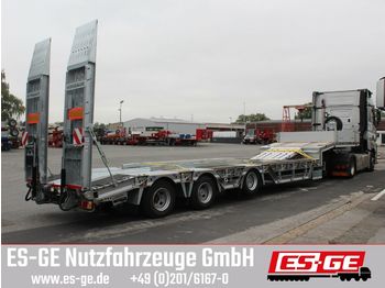 New Low loader semi-trailer Humbaur 3-Achs-Satteltieflader mit Radmulden: picture 1