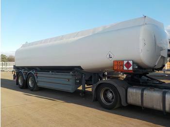 Tanker semi-trailer for transportation of fuel Indox Twin Axle Fuel Tanker, Hoses: picture 1