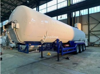 Tanker semi-trailer for transportation of gas KLAESER GAS, Cryogenic, Oxygen, Argon, Nitrogen Gastank: picture 1