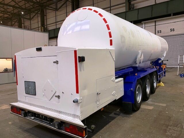 Tanker semi-trailer for transportation of gas KLAESER GAS, Cryogenic, Oxygen, Argon, Nitrogen Gastank: picture 3