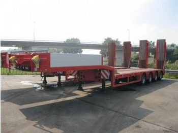 Low loader semi-trailer for transportation of heavy machinery Kaessbohrer LB4: picture 1