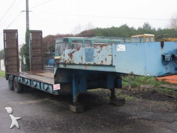 Low loader semi-trailer for transportation of heavy machinery Kaiser PORTE ENGIN: picture 1