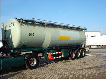 Tanker semi-trailer for transportation of bulk materials Kässbohrer SSK 48/10-22 kipsilo 48m3 ADR: picture 1