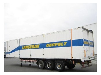 Closed box semi-trailer Knapen 86m? Vloer van BJ 2006. KOCF 110: picture 1