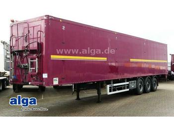 Walking floor semi-trailer Knapen K 200, 82m³, 6mm Boden, Funk, Staukasten, Plane: picture 1