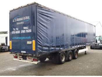 Curtainsider semi-trailer Krone Curtain side trailer double stock 97 m3: picture 4
