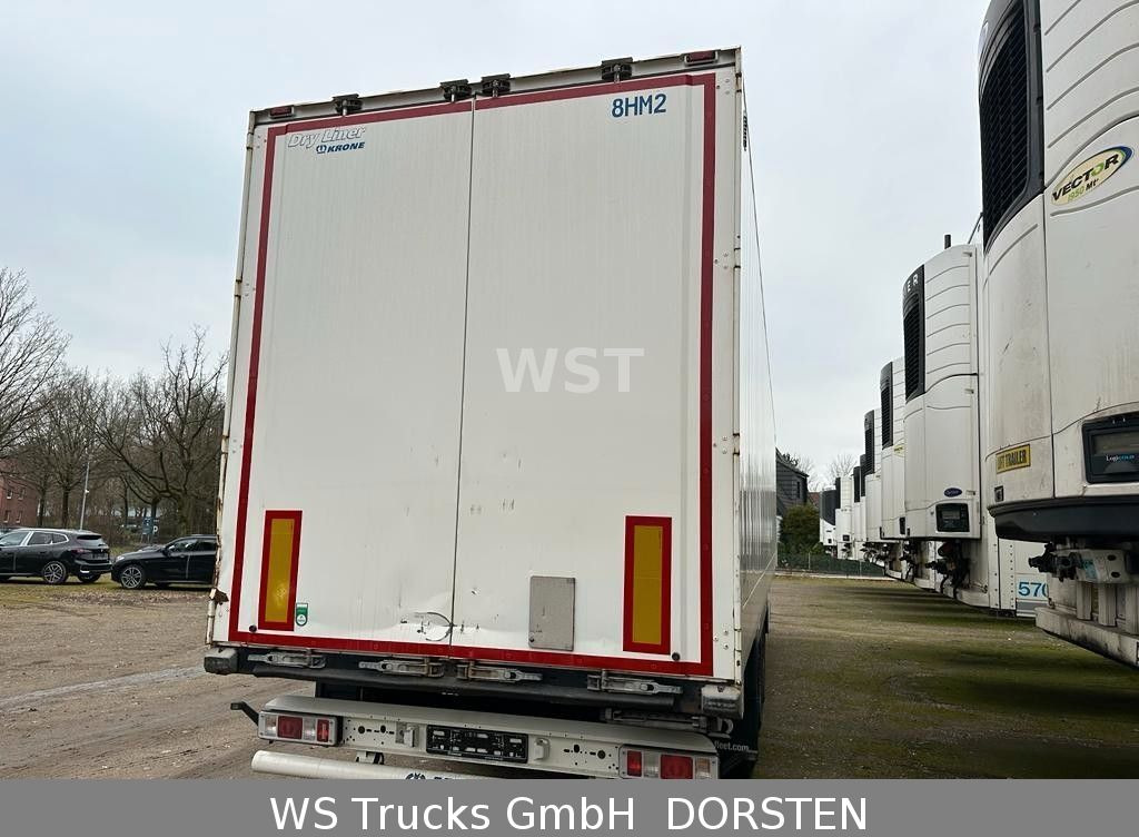 Closed box semi-trailer Krone SDK 27 Trockenkoffer Doppelstock Schlüsselloch: picture 17