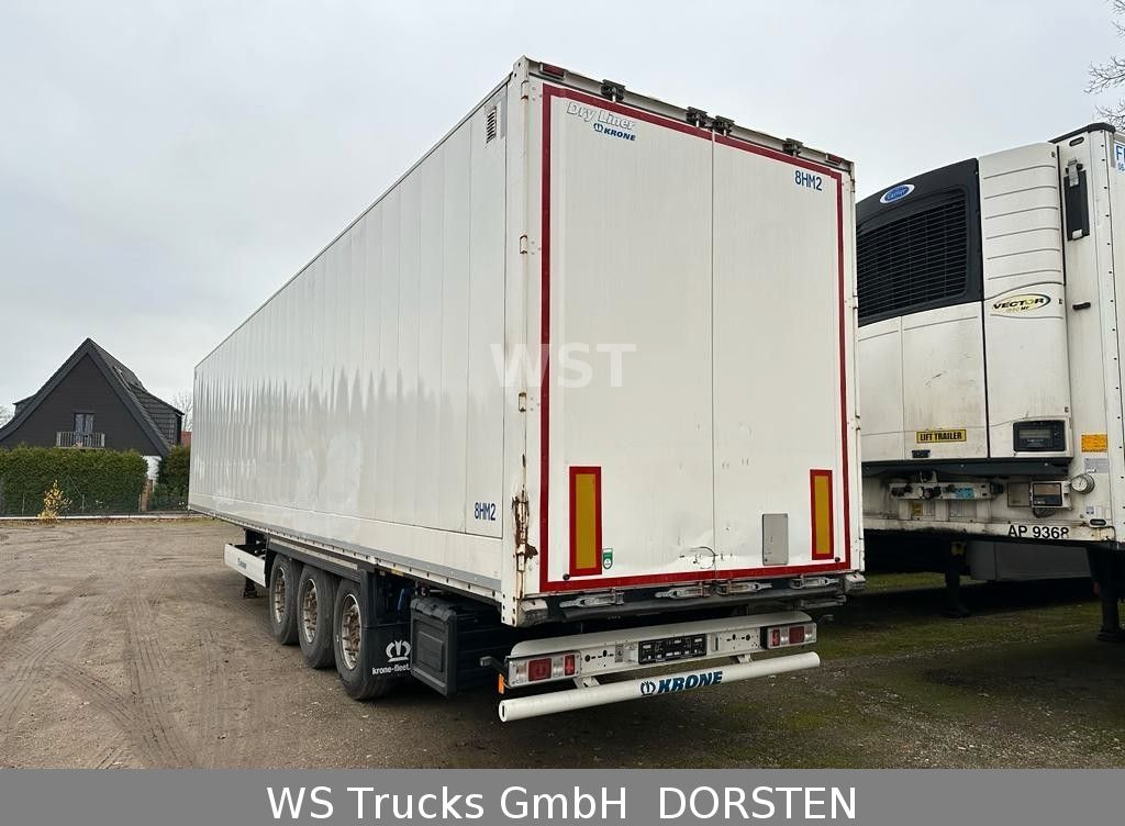 Closed box semi-trailer Krone SDK 27 Trockenkoffer Doppelstock Schlüsselloch: picture 15