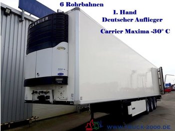 Refrigerator semi-trailer Krone SDR 27 Carrier Maxima -30° 6 Rohrbahnen 1.Hd: picture 1