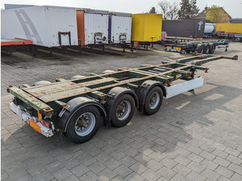 Krone SD 27 3-Assen BPW - Back Slider - DrumBrakes - 5280kg - 10 units in stock (O1777) - Container transporter/ Swap body semi-trailer: picture 5