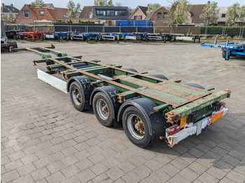 Krone SD 27 3-Assen BPW - Back Slider - DrumBrakes - 5280kg - 10 units in stock (O1777) - Container transporter/ Swap body semi-trailer: picture 3