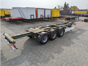 Krone SD 27 3-Assen BPW - Back Slider - DrumBrakes - 5280kg - 10 units in stock (O1777) - Container transporter/ Swap body semi-trailer: picture 2