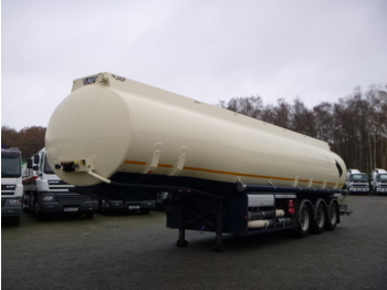 Tanker semi-trailer for transportation of fuel LAG Fuel tank alu 42 m3 / 5 comp + 2 counters: picture 1